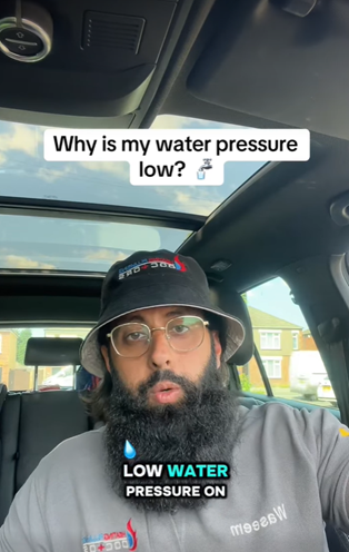 Why is my water pressure low